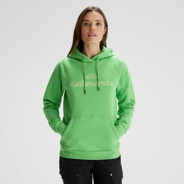 Sweat à capuche à logo Kathmandu pour femme