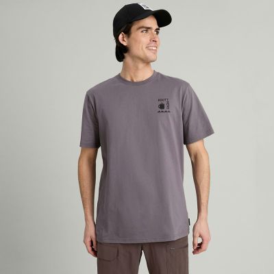 T-shirt à manches courtes Camp Vibes en coton biologique pour homme